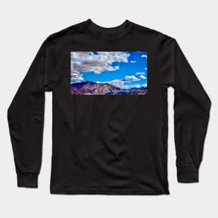 Blue Skies and Mountains in Eilat Long Sleeve T-Shirt